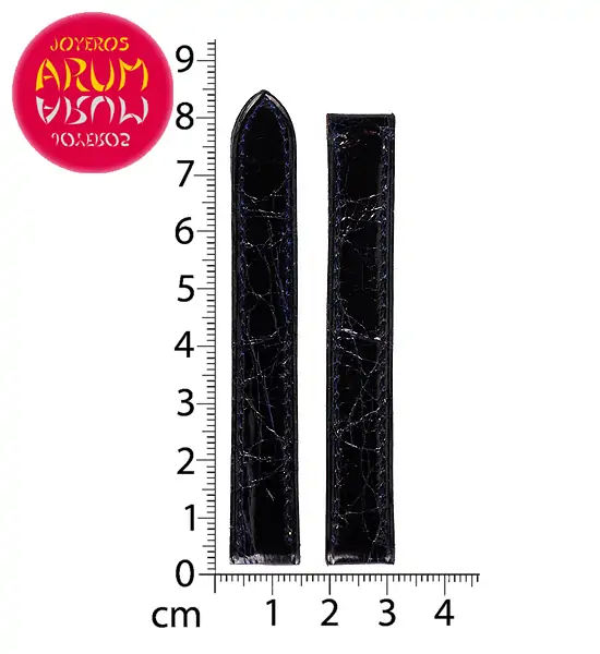 Cartier Srap Must Blue Leather 12 - 12 "SOLD"