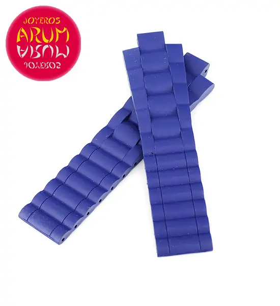 Z Chaumet Strap Violet Rubber 22 - 18 RAC10 "SOLD"