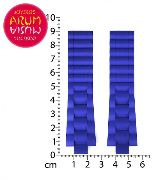 Z Chaumet Strap Violet Rubber 22 - 18 RAC10 "SOLD"