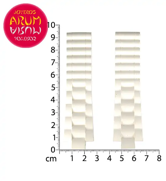 Z Chaumet Strap White Rubber 24 - 20 RAC9 "SOLD"