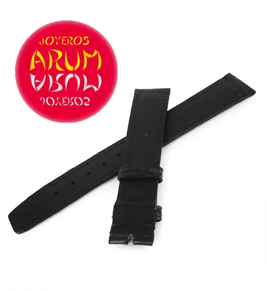 Z IWC Strap Blue Cocodrile Leather 16 - 14 36057 "SOLD"