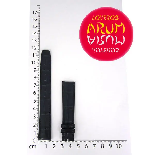 Z IWC Strap Blue Cocodrile Leather 16 - 14 36057 "SOLD"