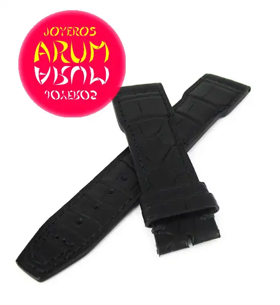 Z IWC Strap Black Cocodrile Leather 21 - 18 A59207 "SOLD"