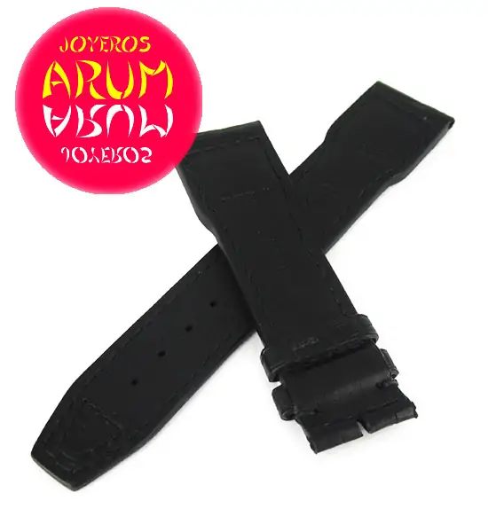 Z IWC Strap Black Cocodrile Leather 21 - 18 A59207 "SOLD"