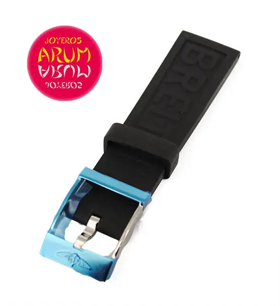 Breitling Strap Black Rubber 22 - 20 "SOLD"