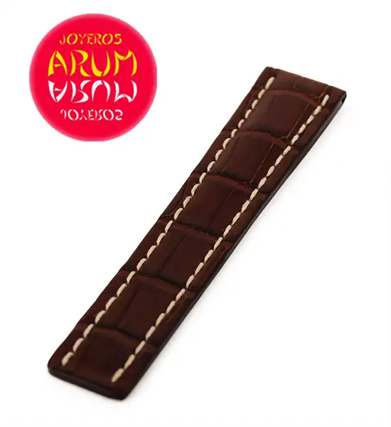 Breitling Strap Brown Crocodile Leather 22 - 20 "SOLD"