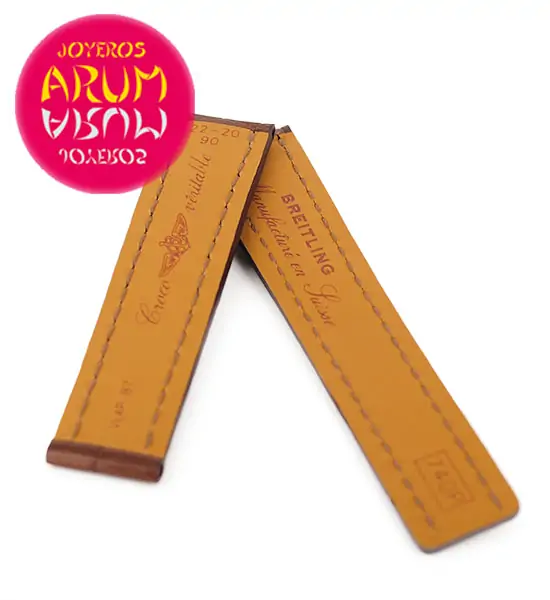 Breitling Strap Brown Crocodile Leather 22 - 20 "SOLD"