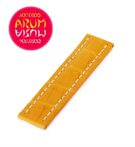 Breitling Strap Mustard Crocodile Leather 22 - 20 "SOLD"