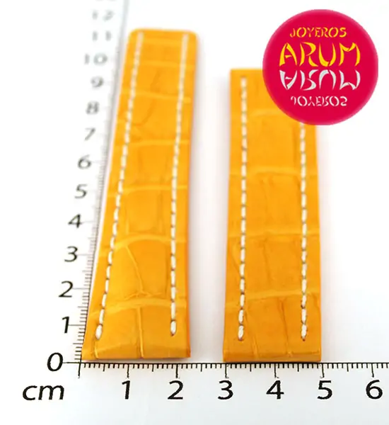 Breitling Strap Mustard Crocodile Leather 22 - 20 "SOLD"