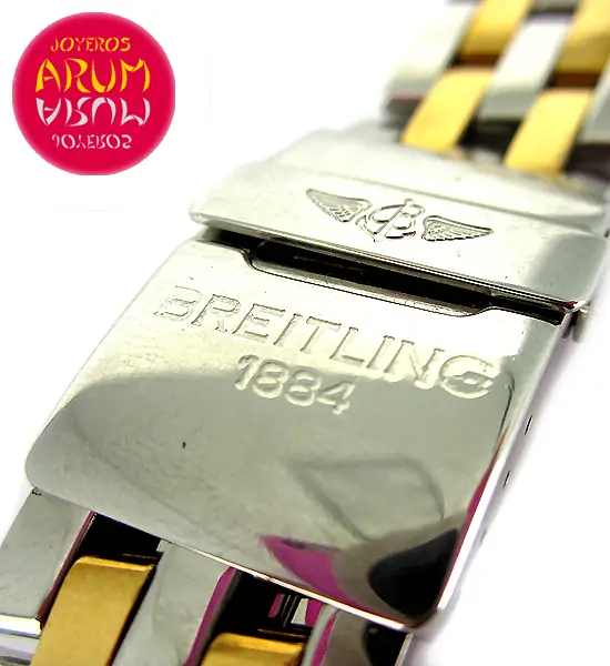 Pilot Bracelet Steel and Gold 22 mm 3147