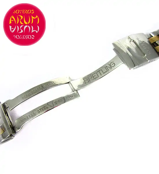 Pilot Bracelet Steel and Gold 22 mm 3147