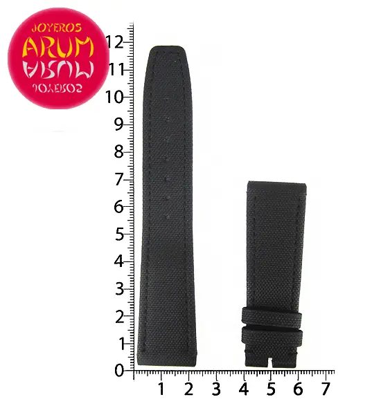 Z IWC Strap Black Fabric 21 - 21 53683 "SOLD"