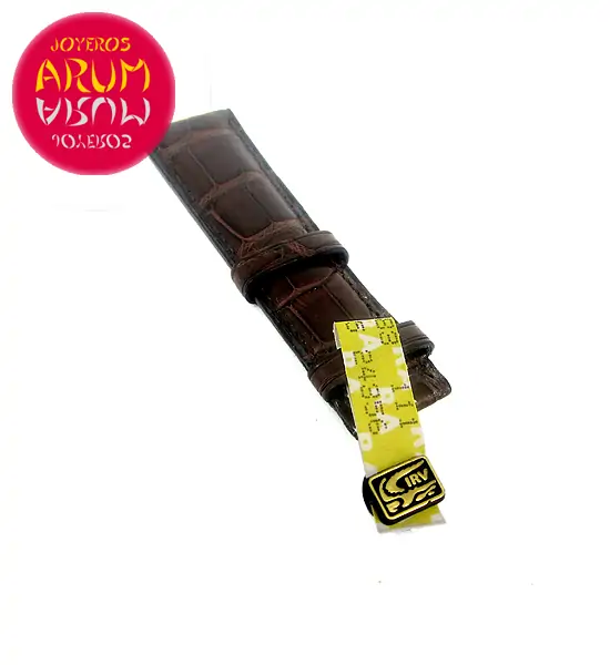 Z IWC Strap Brown Crocodile Leather 19 - 16 5289 "SOLD"