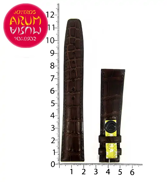 Z IWC Strap Brown Crocodile Leather 19 - 16 5289 "SOLD"