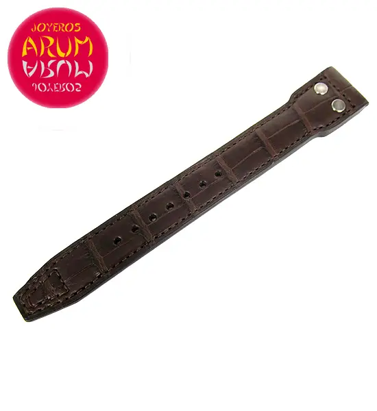 Z IWC Strap Brown Crocodile Leather Deployant 22 - 18 76794 "SOL