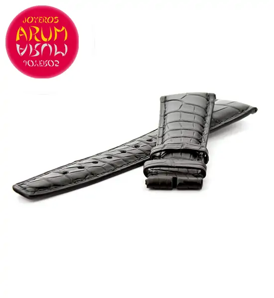 Z IWC Cocodrile Black Leather Strap 22 - 18 A12723 "SOLD"