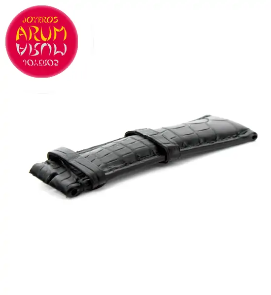 Z IWC Cocodrile Black Leather Strap 22 - 18 A12723 "SOLD"