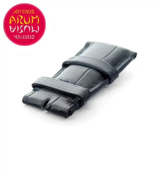 Z IWC Strap Blue Cocodrile Leather Deployant 22 - 18 A20069 "SOL