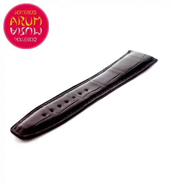 Z IWC Strap Blue Cocodrile Leather Deployant 22 - 18 A20069 "SOL