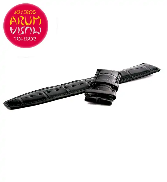 Z IWC Strap Black Cocodrile Leather 20 - 18 A20075 "SOLD"