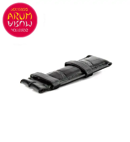 Z IWC Strap Black Cocodrile Leather 20 - 18 A20075 "SOLD"