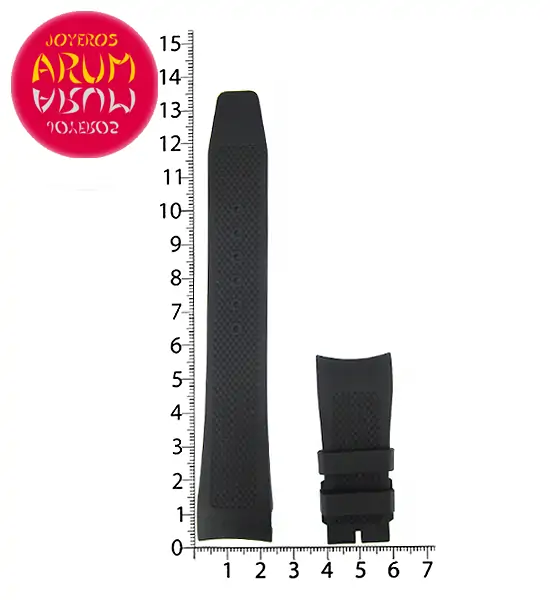 Z IWC Strap Black Rubber Yacht Club 22 - 22 "SOLD"