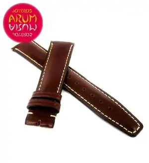 Z IWC Strap Brown Leather 19 - 16 7R3H "SOLD"