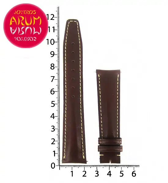 Z IWC Strap Brown Leather 19 - 16 7R3H "SOLD"