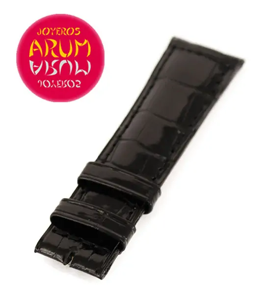 Z Jaeger-LeCoultre Strap Black Crocodile Leather B-I 18 - 16 "SO
