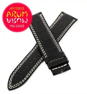 Z Jaeger-LeCoultre Strap Black Crocodile Leather 21 - 18 QC21B8F