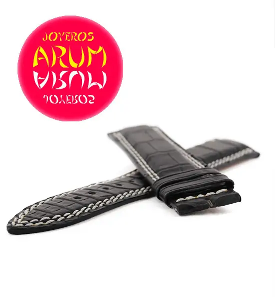 Z Jaeger-LeCoultre Strap Black Crocodile Leather 21 - 18 QC21B8F