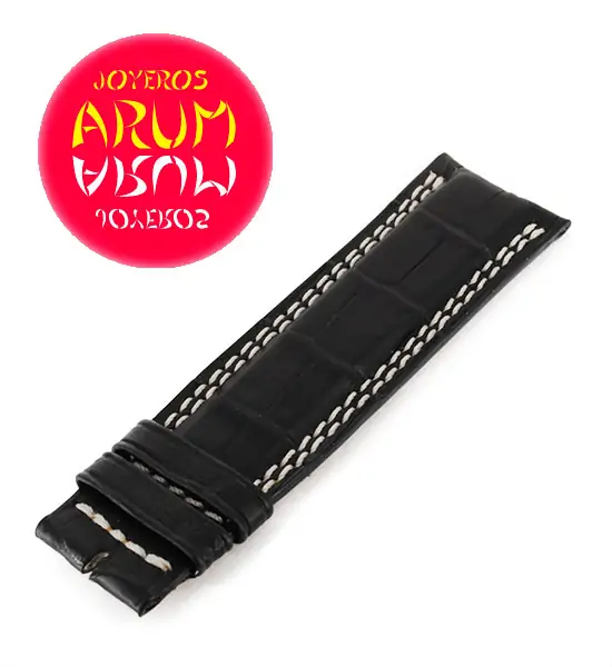 Z Jaeger-LeCoultre Strap Black Crocodile Leather 21 - 18 QC21B8F