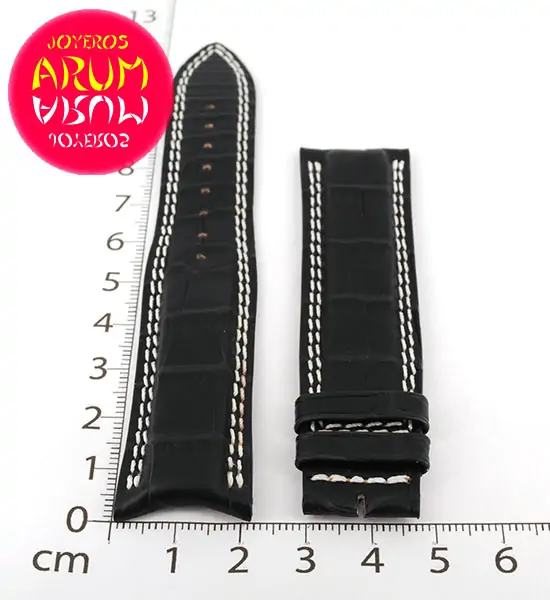 Z Jaeger-LeCoultre Strap Black Crocodile Leather 21 - 18 QC21B8F