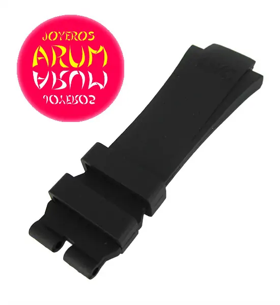 Z IWC Strap Black Rubber 25 - 25 IWA15761 "SOLD"