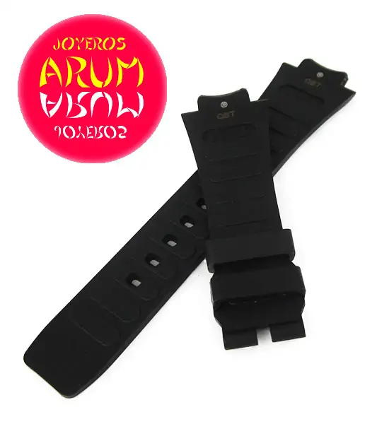 Z IWC Strap Black Rubber 25 - 25 IWA15761 "SOLD"