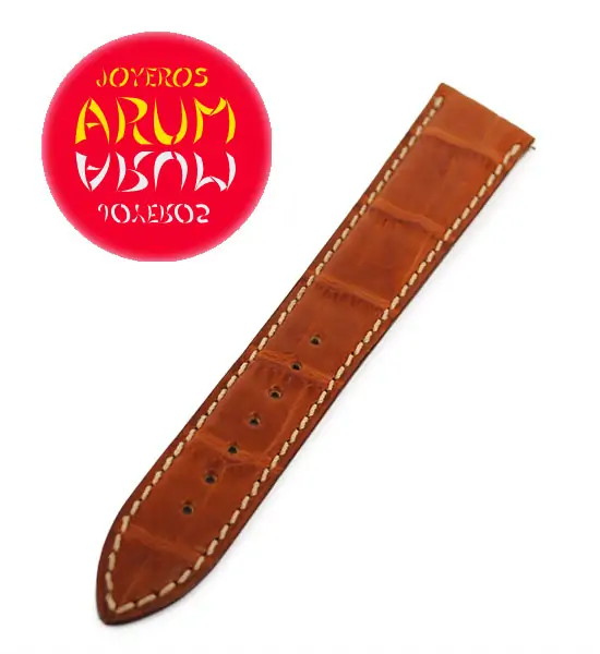 Z Jaeger-LeCoultre Strap Crocodile Brown Leather M-D 19 - 16