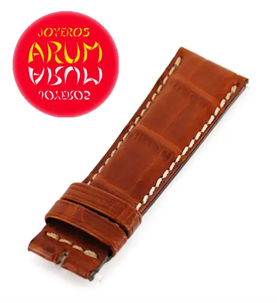 Z Jaeger-LeCoultre Strap Crocodile Brown Leather M-D 19 - 16