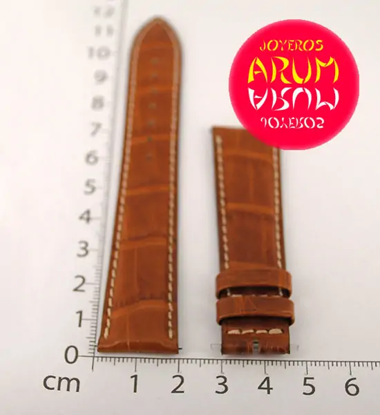 Z Jaeger-LeCoultre Strap Crocodile Brown Leather M-D 19 - 16