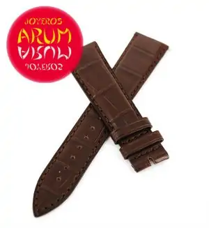 Z Jaeger-LeCoultre Crocodile Brown Leather M-A 19 - 16 "SOLD"