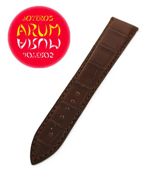 Z Jaeger-LeCoultre Crocodile Brown Leather M-A 19 - 16 "SOLD"