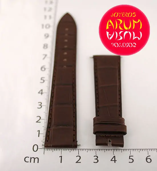 Z Jaeger-LeCoultre Crocodile Brown Leather M-A 19 - 16 "SOLD"