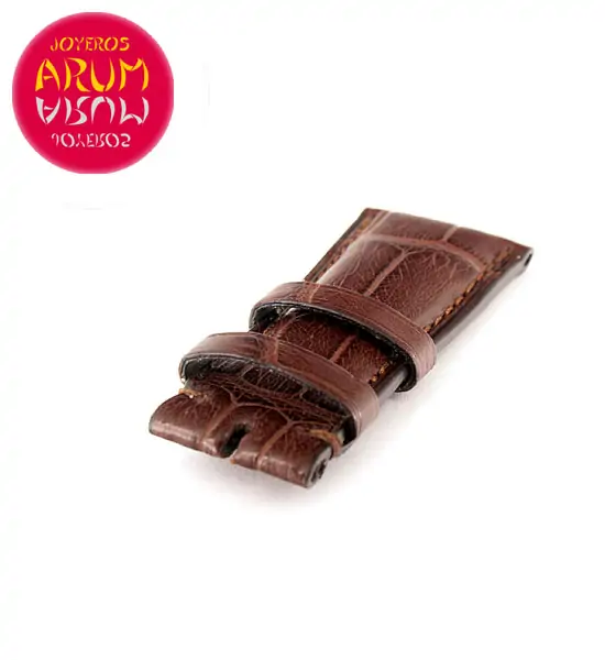 Z IWC Brown Cocodrile Strap Deployant 22 - 18 55323 "SOLD"