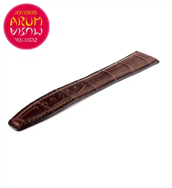 Z IWC Brown Cocodrile Strap Deployant 22 - 18 55323 "SOLD"