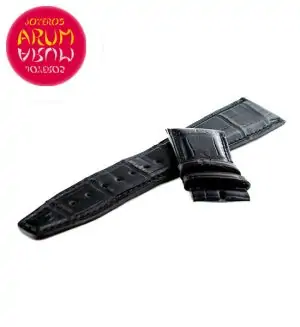 Z IWC Strap Blue Cocodrile Leather Deployant 22 - 18 A20068 "SOL