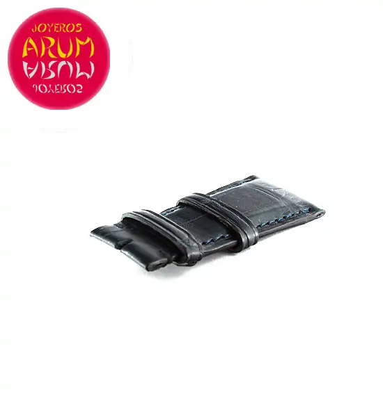 Z IWC Strap Blue Cocodrile Leather Deployant 22 - 18 A20068 "SOL