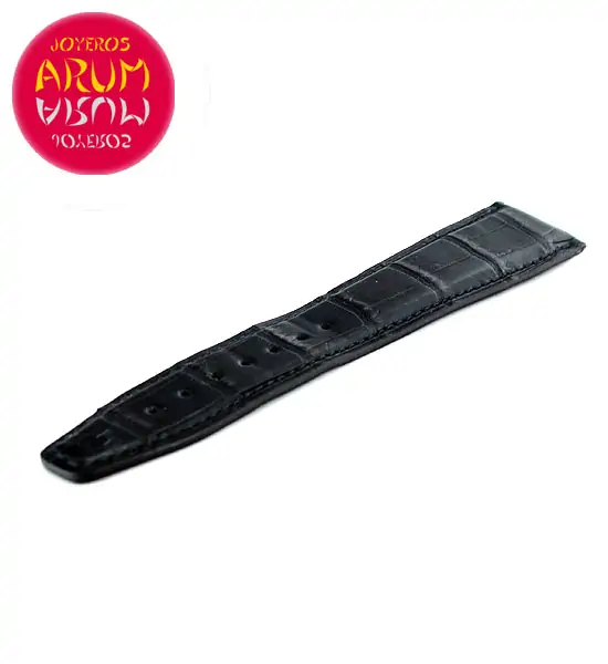 Z IWC Strap Blue Cocodrile Leather Deployant 22 - 18 A20068 "SOL