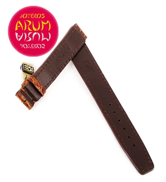 Z IWC Strap Brown Crocodile Leather 15 - 14 53444 "SOLD"