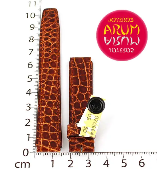 Z IWC Strap Brown Crocodile Leather 15 - 14 53444 "SOLD"