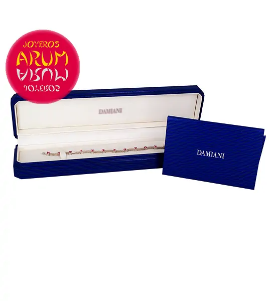 Damiani Bracelet Brilliants and Pink Sapphires RAJ293