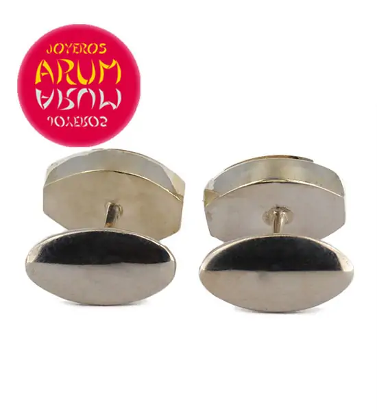 Silver Cufflinks Watch Machine RAJ333